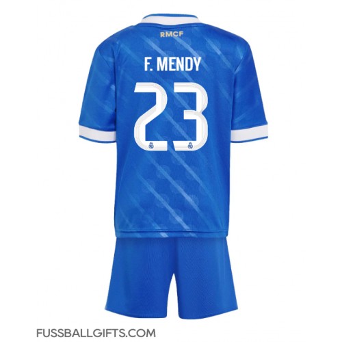 Real Madrid Ferland Mendy #23 Fußballbekleidung 3rd trikot Kinder 2025-26 Kurzarm (+ kurze hosen)